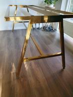 Tafel - Aluminium - Hollywood Regency tafel, Nieuw