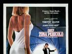 Timothy Dalton - James Bond - Spy movie poster - The Living
