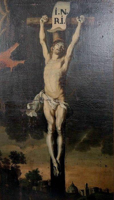 Ecole Hollandaise (XVIII), daprès P.P. Rubens - Christ en, Antiquités & Art, Art | Peinture | Classique