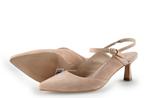 Manfield Slingbacks in maat 39 Beige | 5% extra korting, Kleding | Dames, Verzenden, Beige, Zo goed als nieuw, Manfield