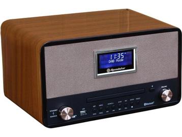 Roadstar HRA-1786D+BT - Retro Radio CD Speler - DAB+, Verzenden