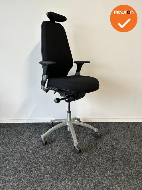 RH Logic Elite 400 - XL - Nieuwe zwarte stoffering  - Met ho, Zakelijke goederen, Kantoor en Winkelinrichting | Kantoormeubilair en Inrichting