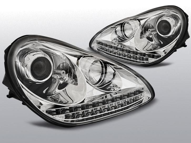 Koplampen Devil Eyes | Xenon | Porsche Cayenne 2002-2006 | c, Autos : Pièces & Accessoires, Éclairage, Envoi