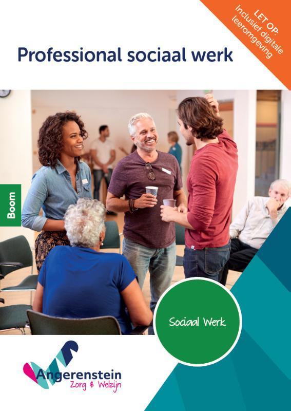 Professioneel sociaal werk | combipakket / Angerenstein, Boeken, Schoolboeken, Zo goed als nieuw, Verzenden