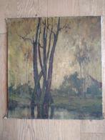 Jacques Lieven Allaert (1900-1975) - Landschap met vijver, Antiek en Kunst