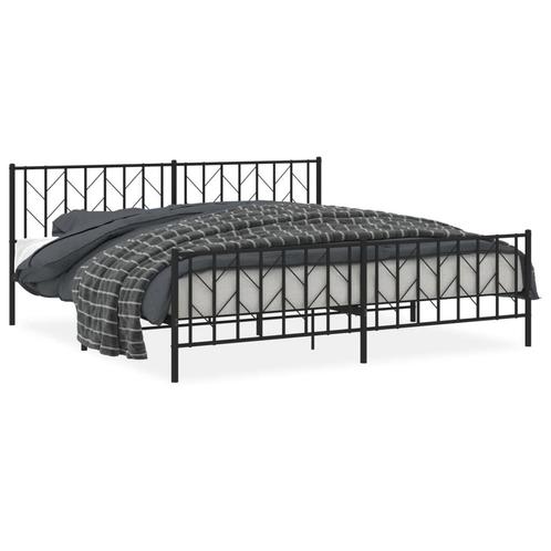 Stalen Bed Deal! 200x200 - Zwart -55% Korting! Slaapkamer..., Huis en Inrichting, Slaapkamer | Bedden, Overige maten, 200 cm, Zwart