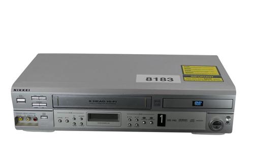 Nikkei NDVCR300 | VHS Recorder / DVD Player, Audio, Tv en Foto, Videospelers, Verzenden