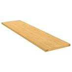 vidaXL Wandschap 80x20x1,5 cm bamboe, Huis en Inrichting, Verzenden, Nieuw