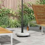 vidaXL Parasolvoet Lichtgrijs en Zwart 45 x 45 x 40 cm Beton, Tuin en Terras, Verzenden, Nieuw