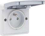 Niko, Hydro, stopcontact opbouw 16 A/250 Vac met penaarde, k, Doe-het-zelf en Bouw, Elektriciteit en Kabels, Verzenden, Nieuw