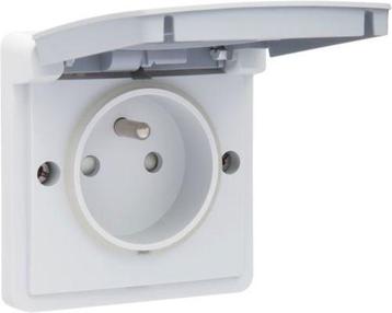 Niko, Hydro, stopcontact opbouw 16 A/250 Vac met penaarde, k beschikbaar voor biedingen