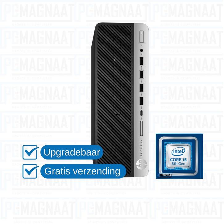 HP ProDesk 600 G4 SFF i5-8500 8GB DDR4 256GB NVMe, Computers en Software, Desktop Pc's, 3 tot 4 Ghz, SSD, Gebruikt, 8 GB, Ophalen of Verzenden