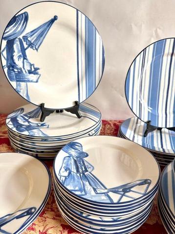 Guy Degrenne - Tafelservies (39) - model “Nostalgie