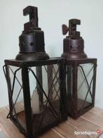 Lamp ornament (2) - Metaal - Duitse spoorwegverlichting, Antiek en Kunst