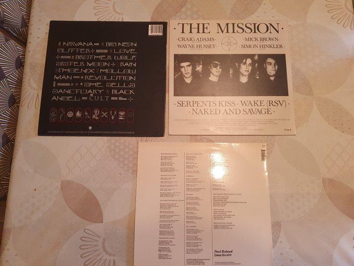 The Cult, The Mission, Paul Roland - 2 x albums + 1 x 12, Cd's en Dvd's, Vinyl Singles