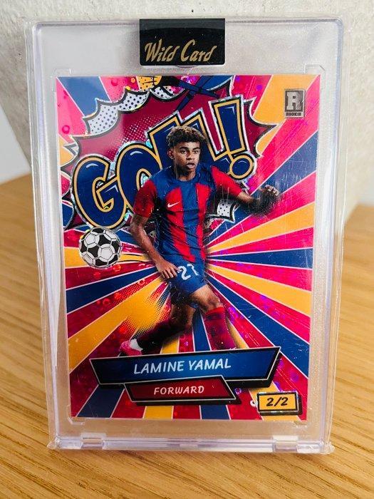 2024 Wild Card COMIX Lamine Yamal ROOKIE Numbered parallel -, Verzamelen, Stickers