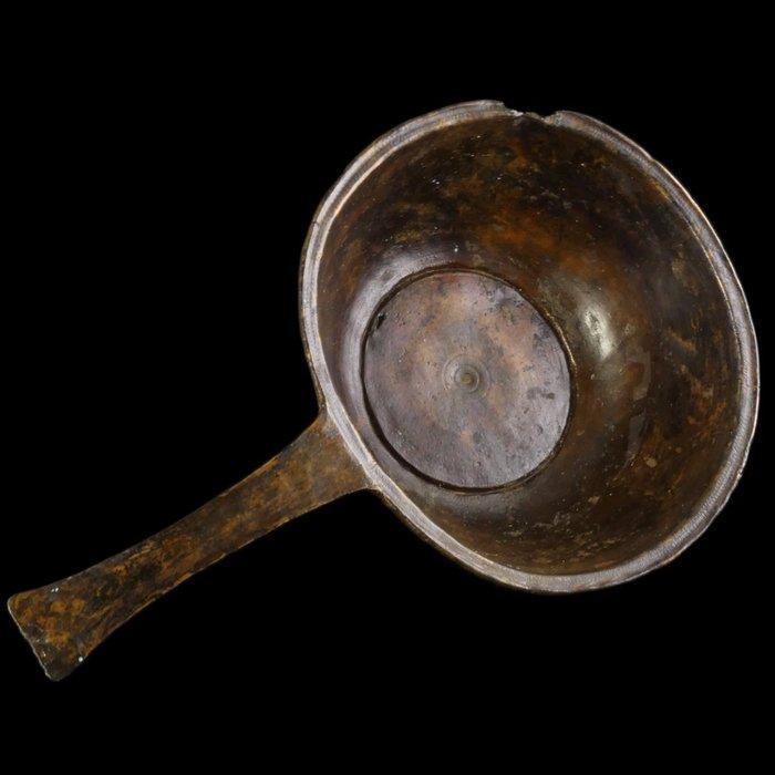Oud-Romeins Brons Patera, zeldzaam in volledige staat, Antiquités & Art, Antiquités | Autres Antiquités