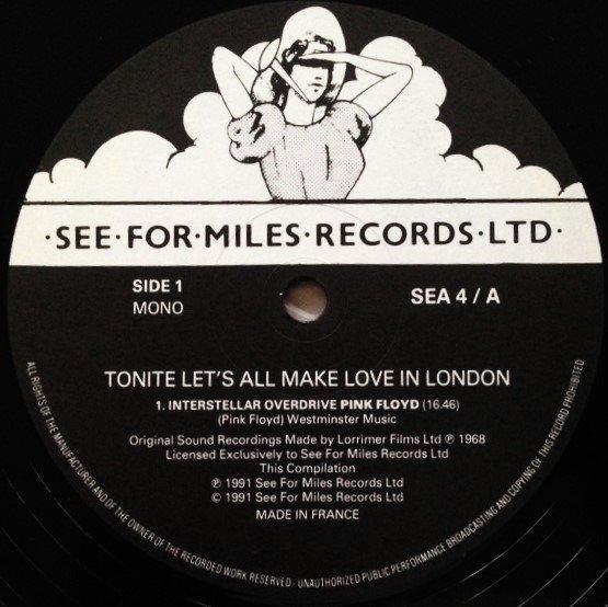 Pink Floyd - Tonite Lets All Make Love In London ... Plus -, Cd's en Dvd's, Vinyl Singles