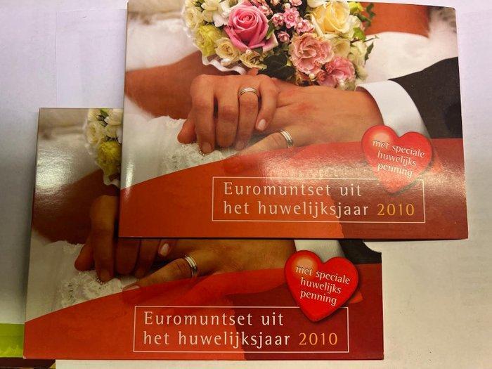 Nederland. Year Set (BU) 2010/2012 (3 sets) (Zonder, Postzegels en Munten, Munten | Europa | Euromunten