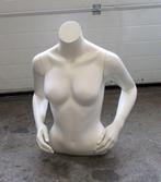 Paspop, Etalagepop Vrouw, B55 x D43 x H62cm, wit