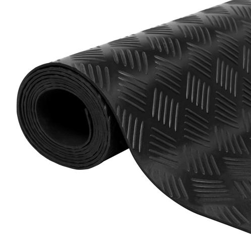 vidaXL Vloermat anti-slip 3 mm 1,5x2 m rubber ruit, Bricolage & Construction, Planches & Dalles, Envoi