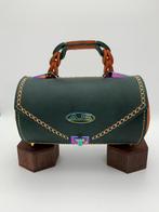Handtas green/orange round handbag, Handtassen en Accessoires, Overige Accessoires, Nieuw, Verzenden