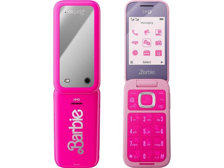 HMD Barbie Phone - Basistelefoon - Dual SIM 4G 7,11 cm, Télécoms, Téléphonie mobile | Marques Autre, Envoi