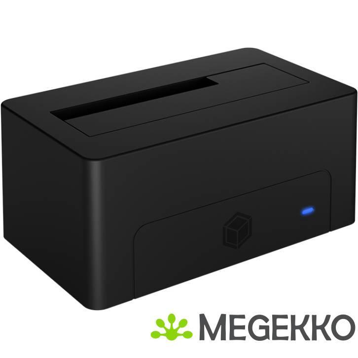 ICY BOX IB-1121-U3 USB 3.2 Gen 1 (3.1 Gen 1) Type-A Zwart, Informatique & Logiciels, Disques durs, Envoi
