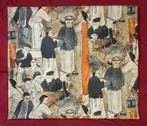 Rare tissu oriental chinois - 600x140cm - Thé Oolong
