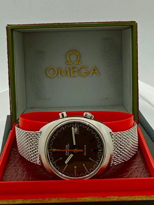 Omega - Chronostop Geneve Date Original Mesh Year.1969, Handtassen en Accessoires, Horloges | Heren