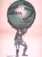 Spotprent over vredes-voorstel door Duitsland tijdens Eer..., Antiek en Kunst, Kunst | Litho's en Zeefdrukken, Verzenden