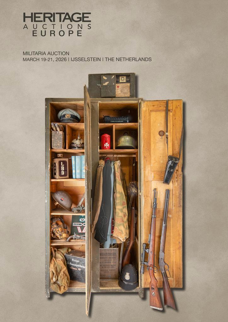 Grote militariaveiling | 19-21 maart 2026, Collections, Objets militaires | Général