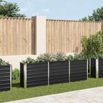 vidaXL Plantenbak verhoogd 240x40x77 cm gegalvaniseerd staal, Tuin en Terras, Verzenden, Nieuw