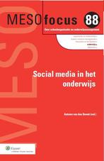 Sociaal media in het onderwijs / Meso focus / 88, Livres, Verzenden