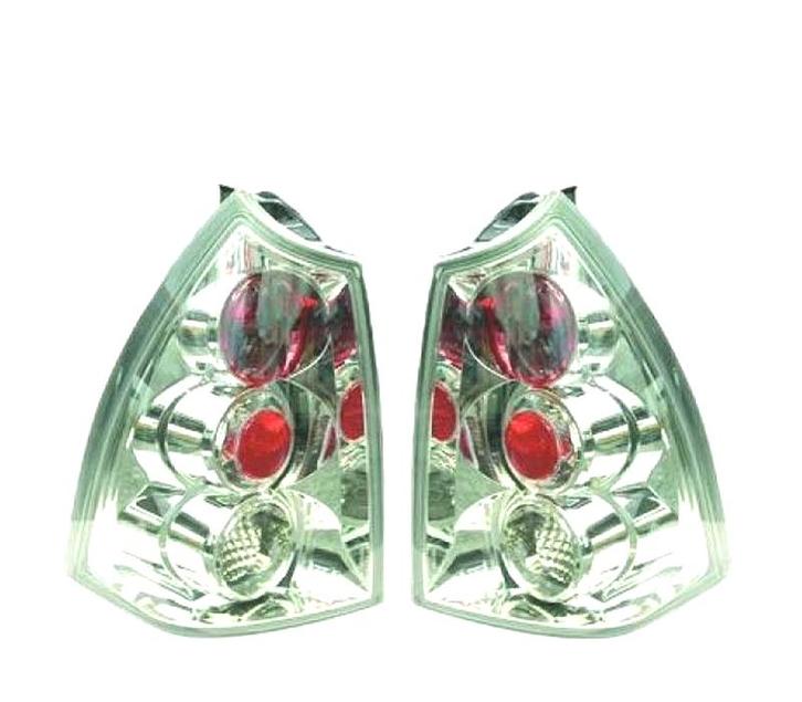 FEUX ARRIÈRE PEUGEOT 307 SW 01-05 FOND CHROMÉ, Auto-onderdelen, Verlichting, Verzenden