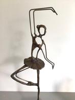 Sculpture, Sierlijke ballerina - 37 cm - Bronze, Antiek en Kunst