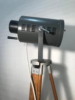 Statief vloerlamp - Hout, IJzer, Staal - Vloerlamp met, Antiek en Kunst