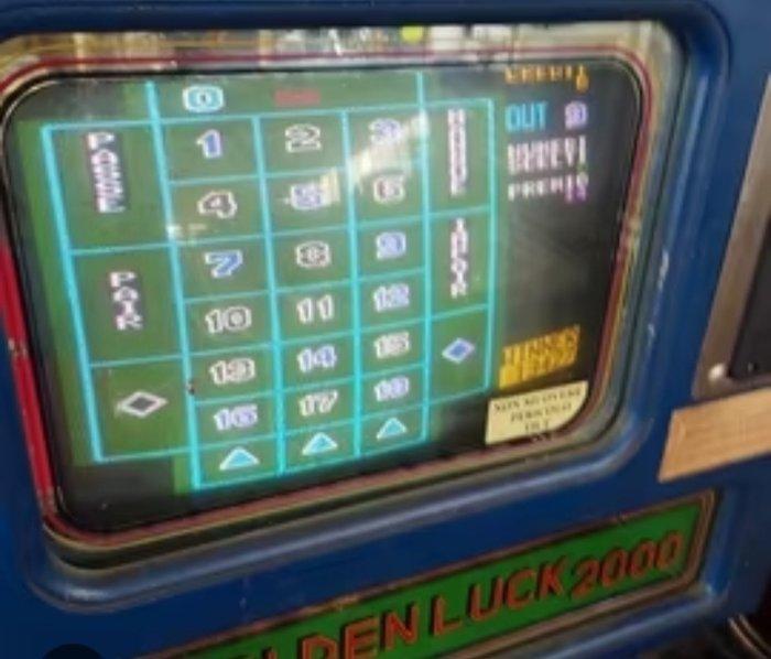 Golden luck 2000 - Golden luck anni 80 retrò - Cabinato, Games en Spelcomputers, Spelcomputers | Overige Accessoires