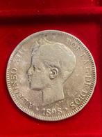 Espagne. Alphonse XIII. 5 Pesetas 1898 SGV (Sans prix de