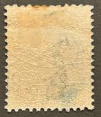 België 1863 - Getande medaillon - 20c Donkerblauw - Tanding, Postzegels en Munten, Gestempeld