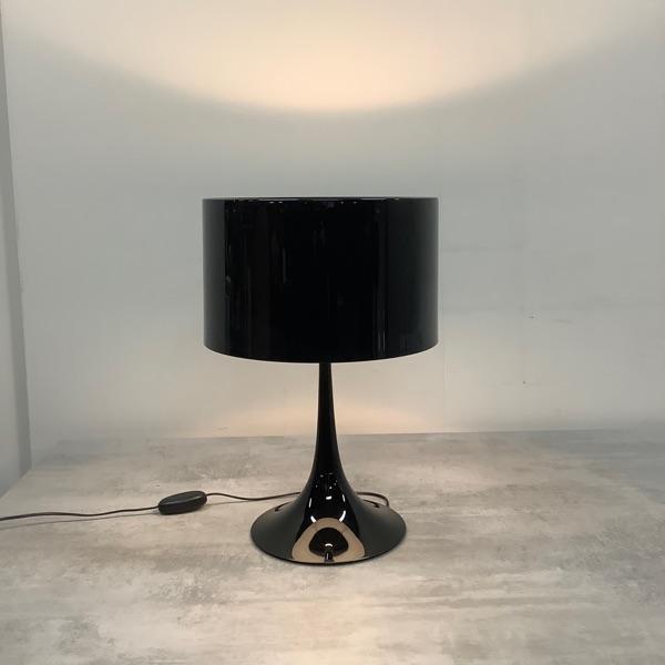 Flos Spun Light T1 tafellamp, zwart - Gratis Bezorging, Huis en Inrichting, Lampen | Overige, Gebruikt