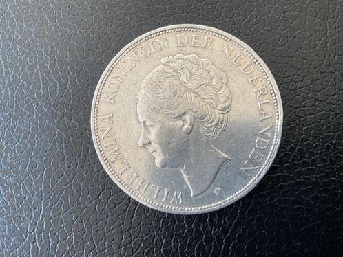 Pays-Bas. Wilhelmina. 2 1/2 Gulden 1929 (Sans Prix de, Postzegels en Munten, Munten | Nederland