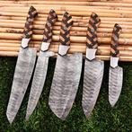 Keukenmes - Chefs knife - Hout, olijfhout en handgemaakt