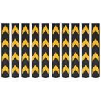 vidaXL Hoekbeschermers reflecterend 80 cm rubber 10 st, Huis en Inrichting, Verzenden, Nieuw