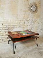 Table basse - Bois, Acier - TV, Antiek en Kunst