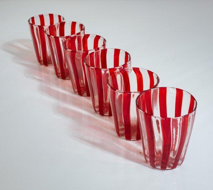 ºRibes Atelierº - Mariana Iskra - Drinkset (6) - Gratis, Antiek en Kunst, Antiek | Glaswerk en Kristal
