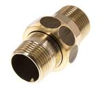 Union Rechte Connector R1 Messing Platte Dichting, Doe-het-zelf en Bouw, Verzenden, Nieuw