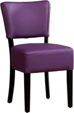 Leren eetkamerstoel - Echt leer, Landelijk, Comfortabel en, Huis en Inrichting, Stoelen, Overige kleuren, Nieuw, Leer, Ophalen of Verzenden