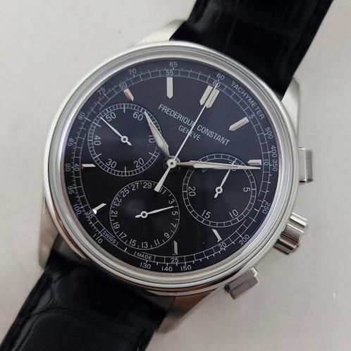 Frédérique Constant - Flyback Chronograph Manufacture -, Handtassen en Accessoires, Horloges | Heren