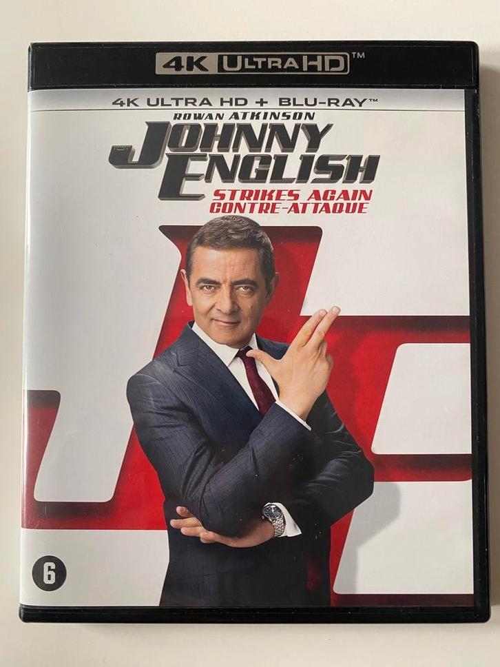 JOHNNY ENGLISH STRIKES AGAIN (4K ULTRA HD + BLURAY), CD & DVD, Blu-ray